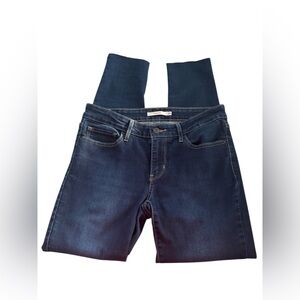 🔥Levi’s 711 Skinny Jeans Dark Wash Size 28